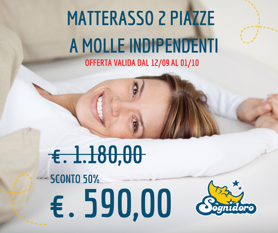 Offerta Materasso a Molle Indipendenti