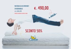 Offerta Materasso Memory Cagliari -50%