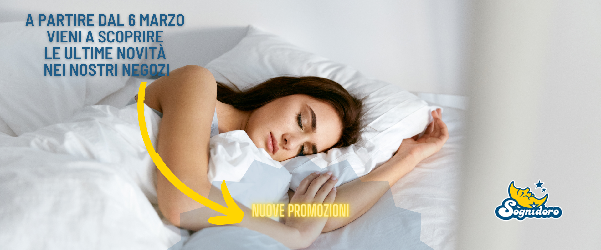il 6 marzo Novita nei nostri negozi Copertina di Facebook 1920 × 800