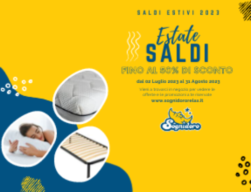 Saldi Materassi – Estate 2023 – Sognidoro